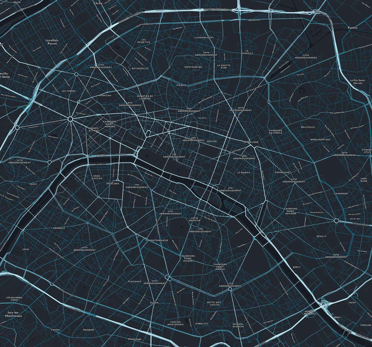 Paris Map